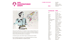 Desktop Screenshot of illustratoren-agent.de